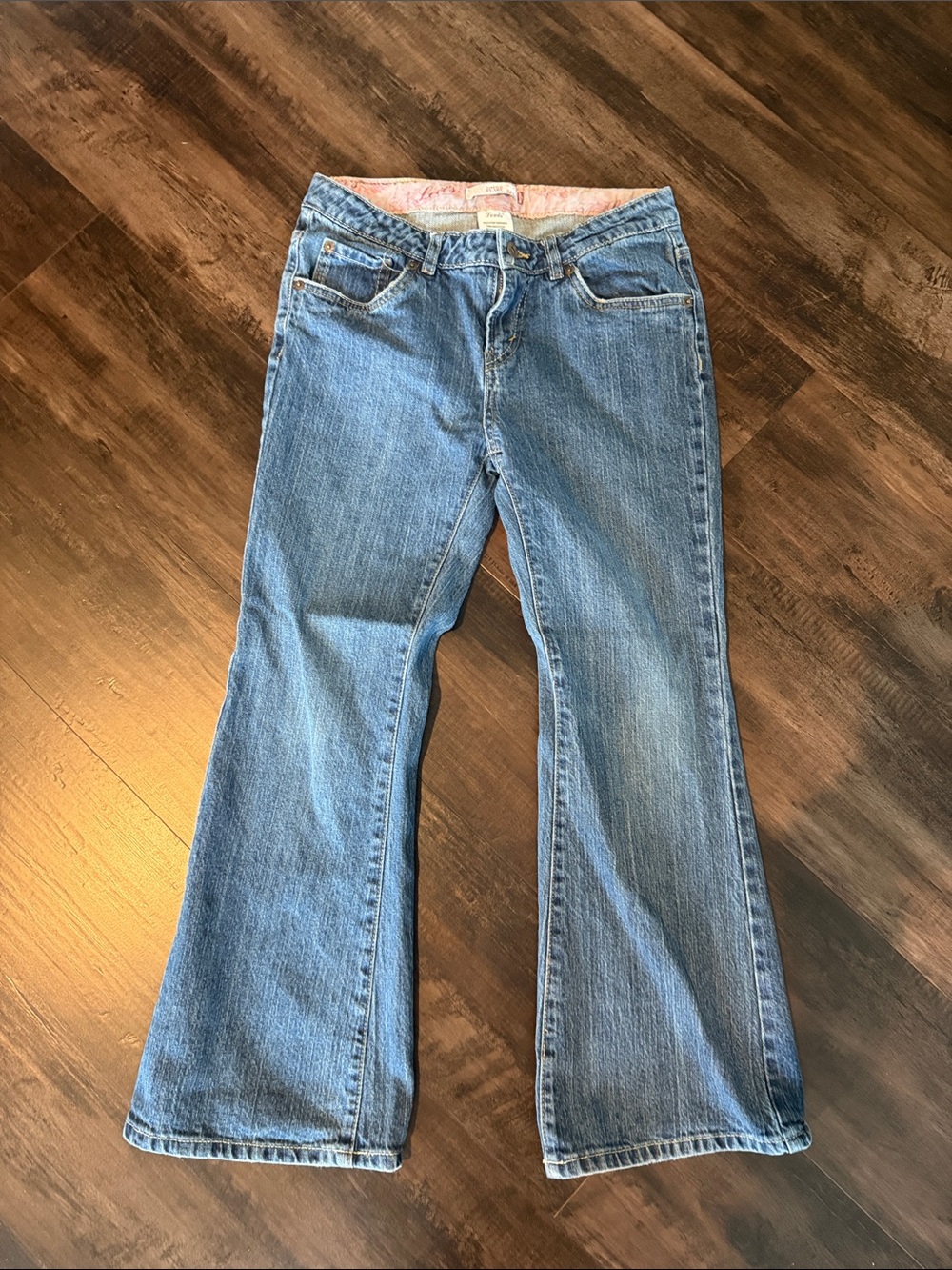 Levi's light blue flared kids jeans